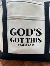 Load image into Gallery viewer, God's Got This - Large Canvas Tote