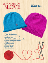 Load image into Gallery viewer, Complete Knit Beanie Kit